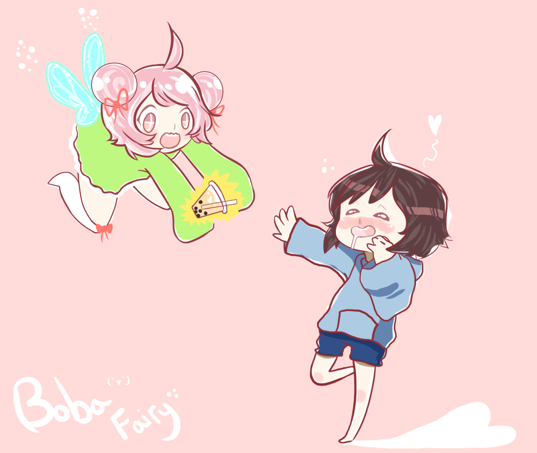 Boba Fairy - Boba Holder - Bubble Tea Carrier - Pokemon Eveelution