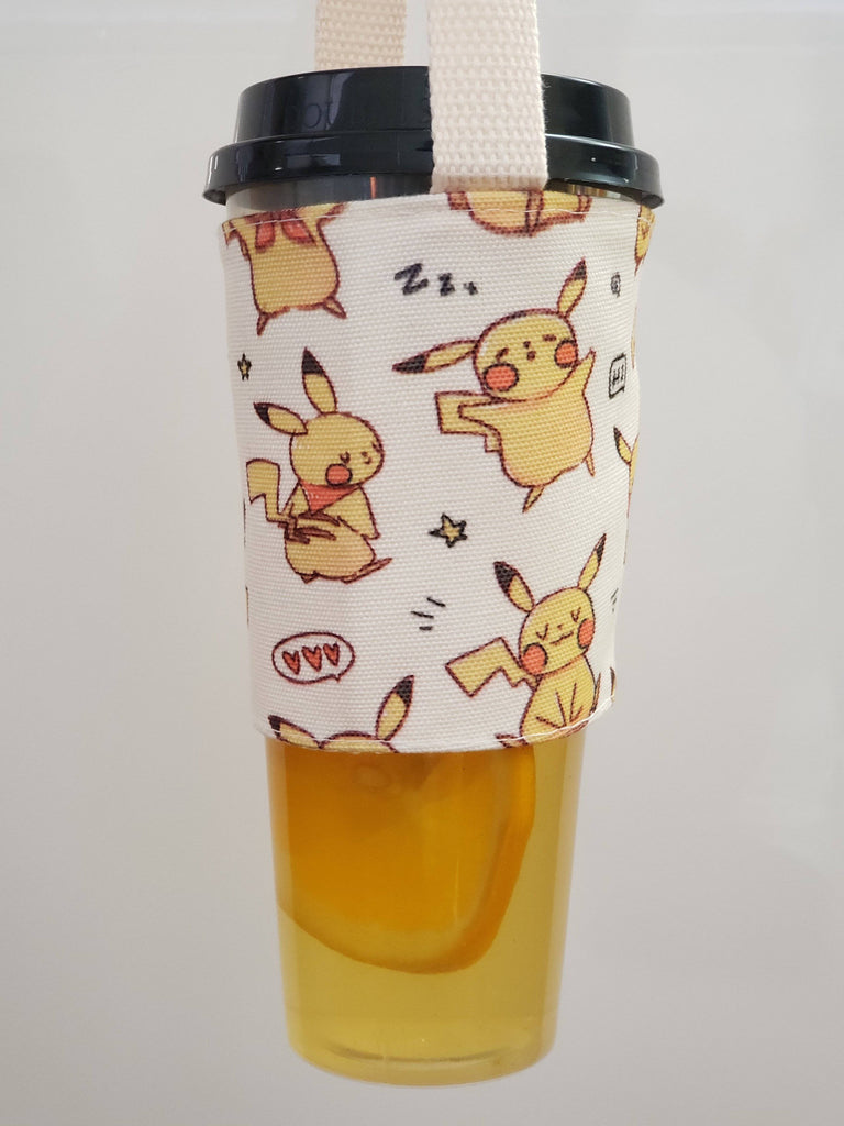 Boba Fairy Boba Carrier - Boba Holder - Bubble Tea Carrier - Pikachu